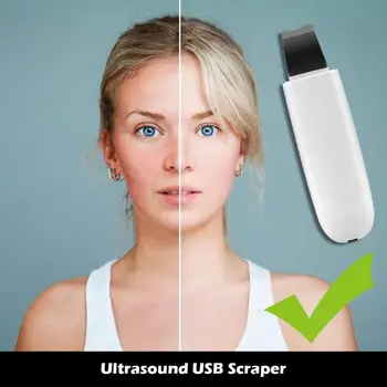 

Ultrasonic Deep Face Cleaning Machine Skin Scrubber Remove Dirt Blackhead Reduce Wrinkles and spots Facial Whitening Lifting