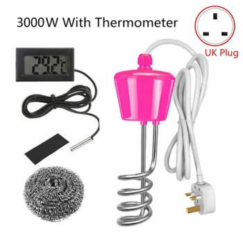 

3000W Suspension Immersion Electric Water Heater Boiler for in flatable Tub Pool UK Plug