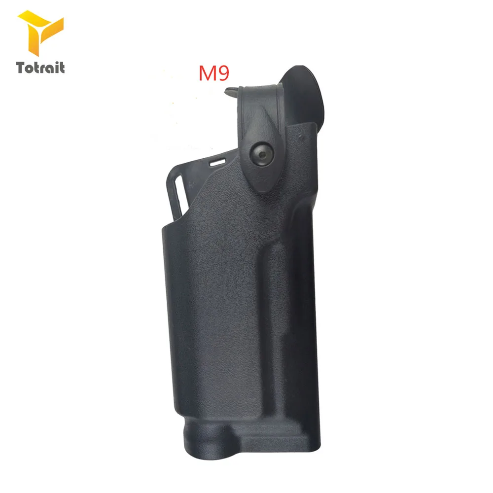TOtrait тактический охотничий glock17 M9 1911 USP P226 кобура для пистолета с подшипником фонарик для правшей аксессуары для охоты