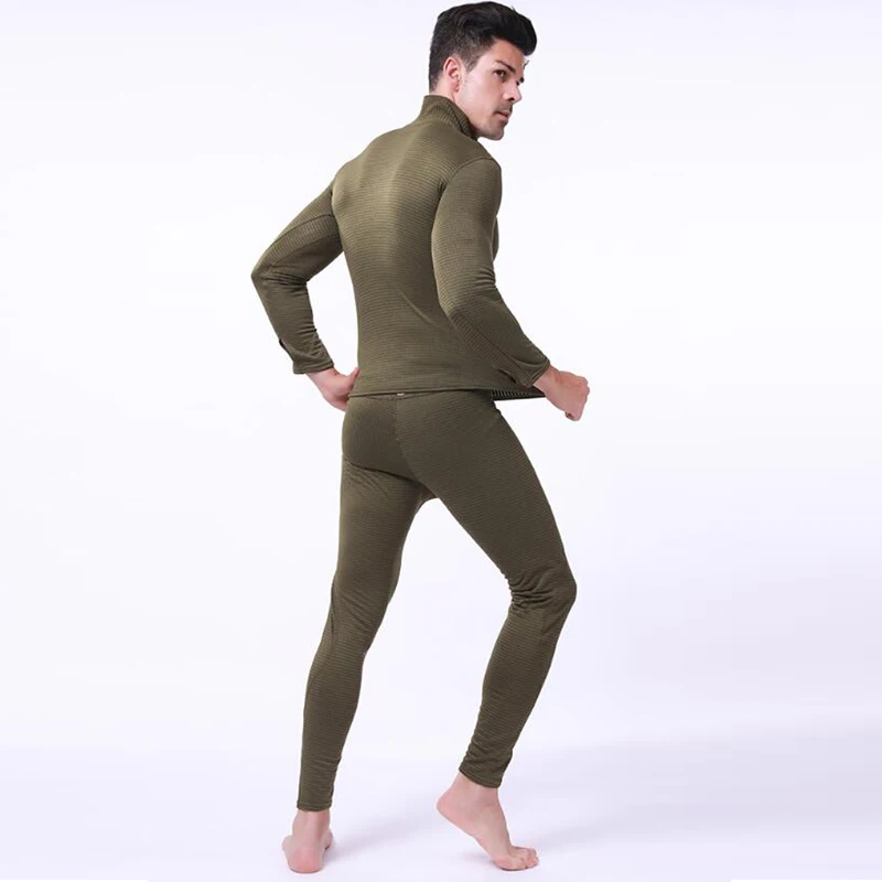 Кальсоны для мужчин спортивный костюм термобелье для мужчин s флис дышащий пот быстро сохнет термо нижнее белье тактические движения одежда