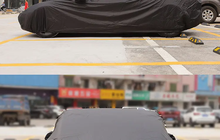 LUCKEASY автомобильный чехол для Tesla модель X/S- ткань Оксфорд водонепроницаемый любую погоду солнце УФ Защита от дождя