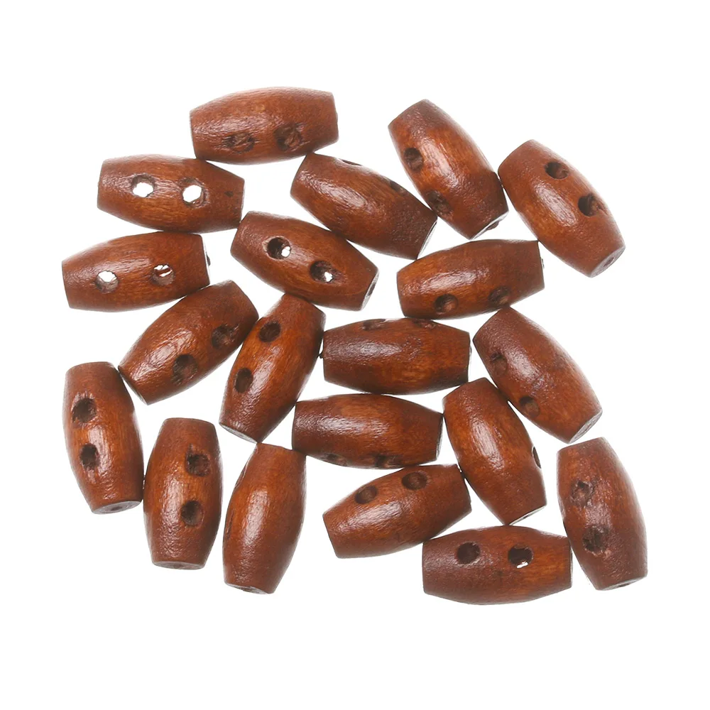 Description Picture 6 of item20/40pcs 15mm Mini Horn Button for DIY Making 1/6 Dolls Clothes Craft Buckles DIY Coat Accessories Ultra-small Wooden Buttons