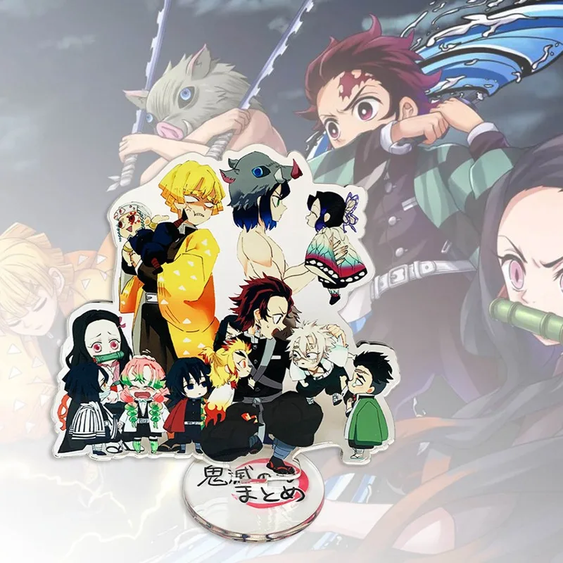 

Anime Demon Slayer: Kimetsu No Yaiba Acrylic Stand Decoration Model Nezuko Zenitsu Cartoon Figure Action Ornamentmodel Stand