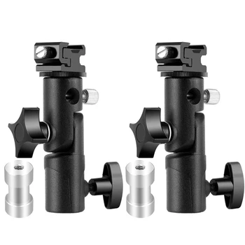 

Camera Flash Speedlite Mount, Professional Camera Swivel Light Stand Bracket Umbrella Holder Shoe Mount For Canon Nikon Pentax O