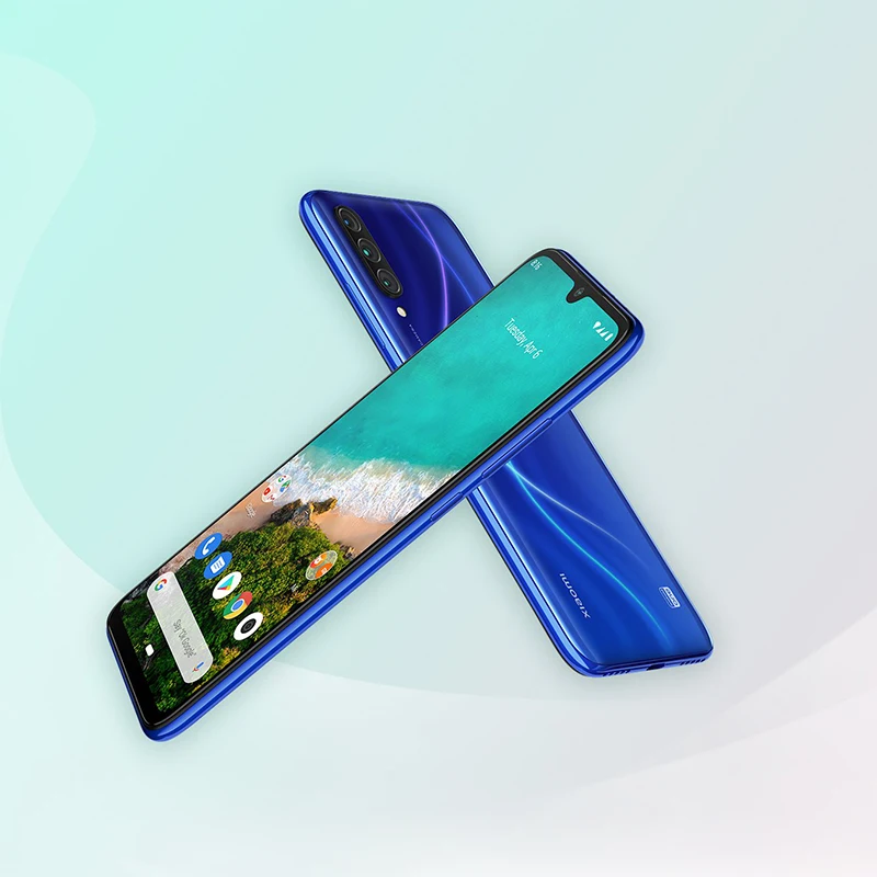 Глобальная версия Xiaomi mi A3 mi A3 4GB 64GB мобильный телефон Snapdragon 665 48MP Тройная камера s 32MP фронтальная камера 6,088 AMOLED дисплей