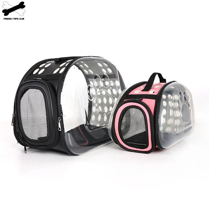 Pet Backpack Outbound Carrier Bag Goods For Cats Breathable Sac Chat Portable Pet Transport Washable Ladder For Dogs