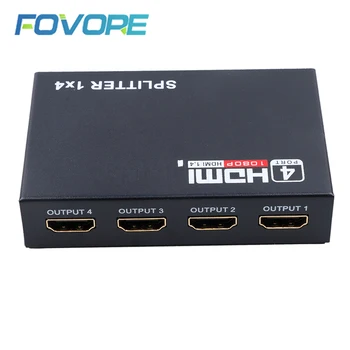 

HDMI Switcher 1X4 1 In 4 Out HDMI Splitter Amplifier 1X2 1 In 2 Out Support HDCP 1080P 4K/2K 3D For HDTV DVD PS4 Xbox