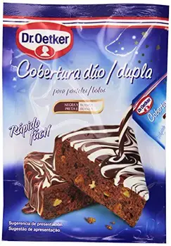 

Dr. Oetker - Cubertura dúo - Negra y blanca - 100 g