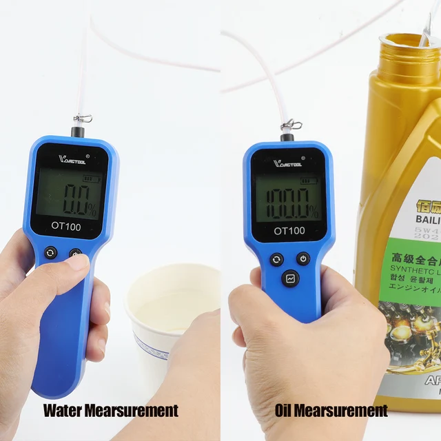 VDIAGTOOL OT100 Engine Oil Tester Auto Check Oil Quality with LED Display Gas Analyzer Inject Brake Fluid Tester Testing Tool 3