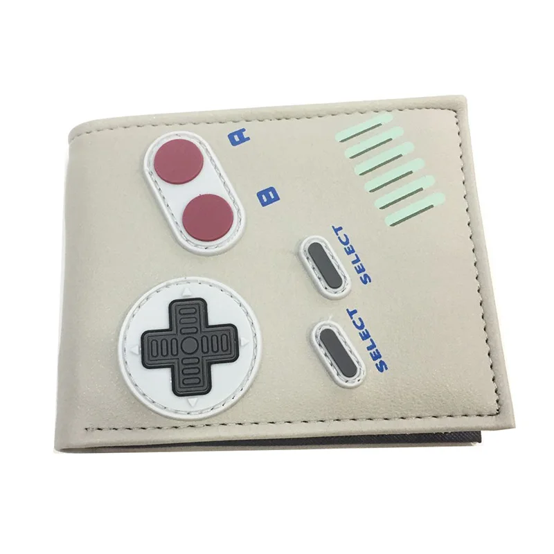 N-07 Кошелек "PlayStation" игра мультфильм аниме-кошелек на молнии монета Карманный держатель для карт для детей Мужчины Женщины подарок carteira Кожаные Кошельки - Цвет: N-07