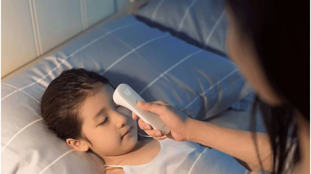 Инфракрасный термометр Xiaomi Mijia iHealth с точным цифровым термометром, бесконтактный термометр для детей с светодиодный экраном