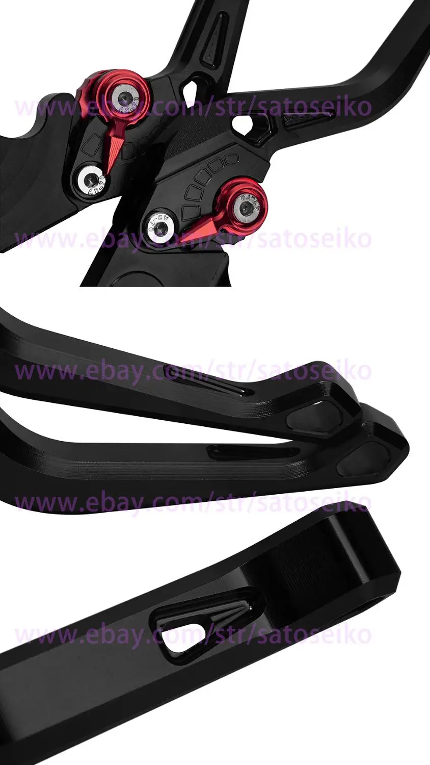 Для Yamaha Warrior YFM350 Росомаха 350 Banshee Raptor YFM660 YFM 660 350 мотоциклетные регулируемые новые сцепные Короткие Рычаги - Цвет: Black