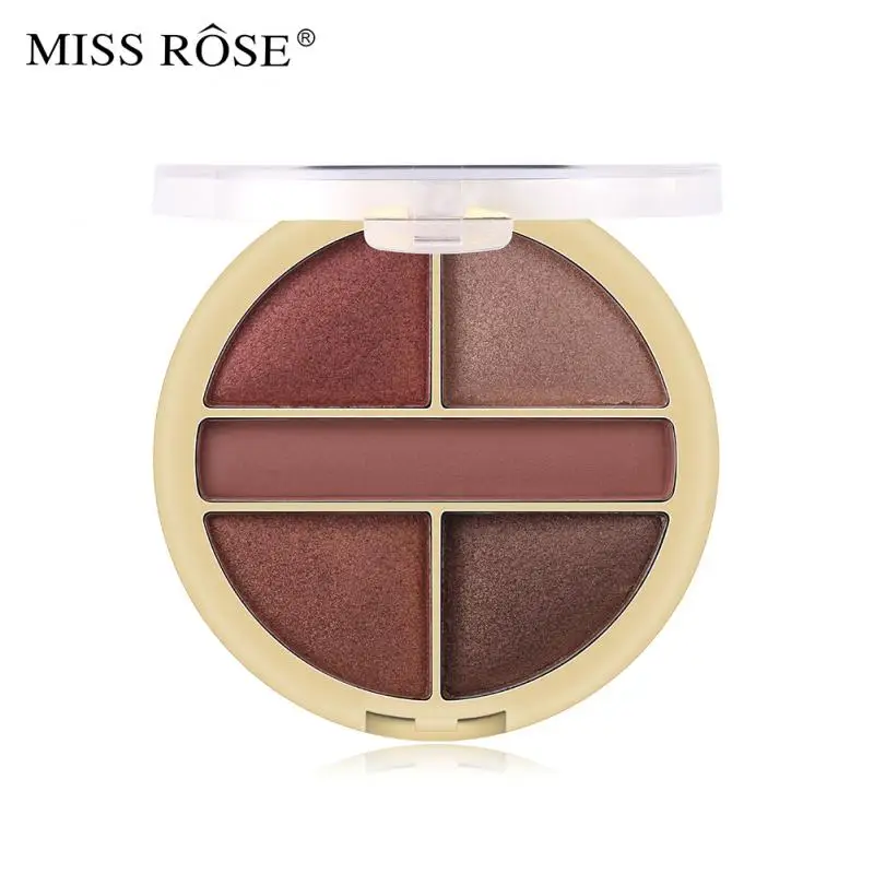 

MISS ROSE 5 Colors Matte Pearlescent Eye Shadow Daily Pigment Eye Shadow Palette T1125