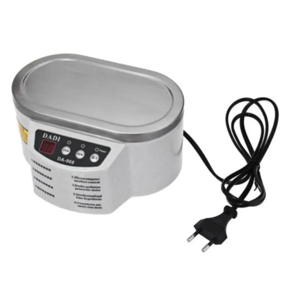 

968 30W 50W Mini Ultrasonic Cleaner Bath For Cleaning Necklace Glasses Board