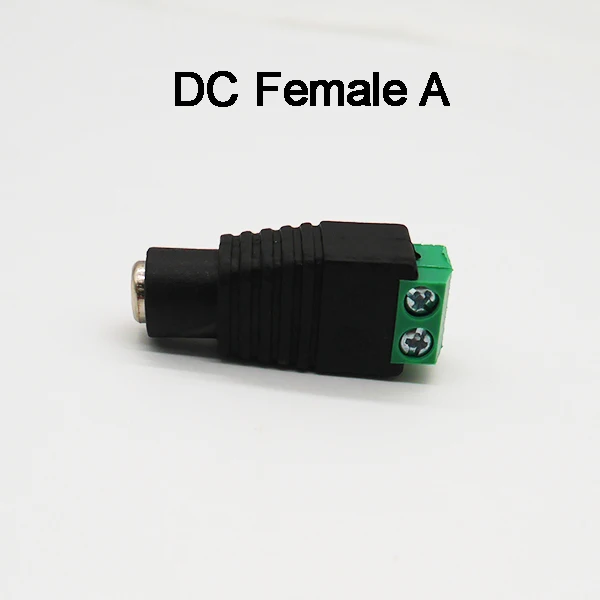 5 шт. DC мужской или женский разъем для светодиодной ленты Сварка светодиодные полосы адаптер разъем - Цвет: Темно-серый