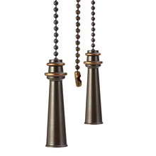 Tower Mental Ceiling Fan Lamp Pulls Chain Extender Home Decor Metal Lighting Chandelier Zipper Connector Home Wedding
