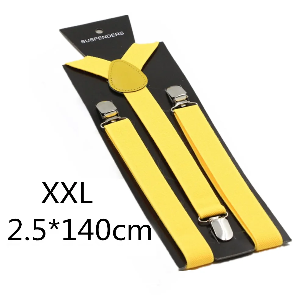 Dark yellow-140cm Подтяжки для родителей и детей черного, зеленого, желтого цвета, для мужчин, женщин, мальчиков и девочек, эластичные регулируемые Детские подтяжки, аксессуары унисекс - Цвет: Dark yellow-140cm