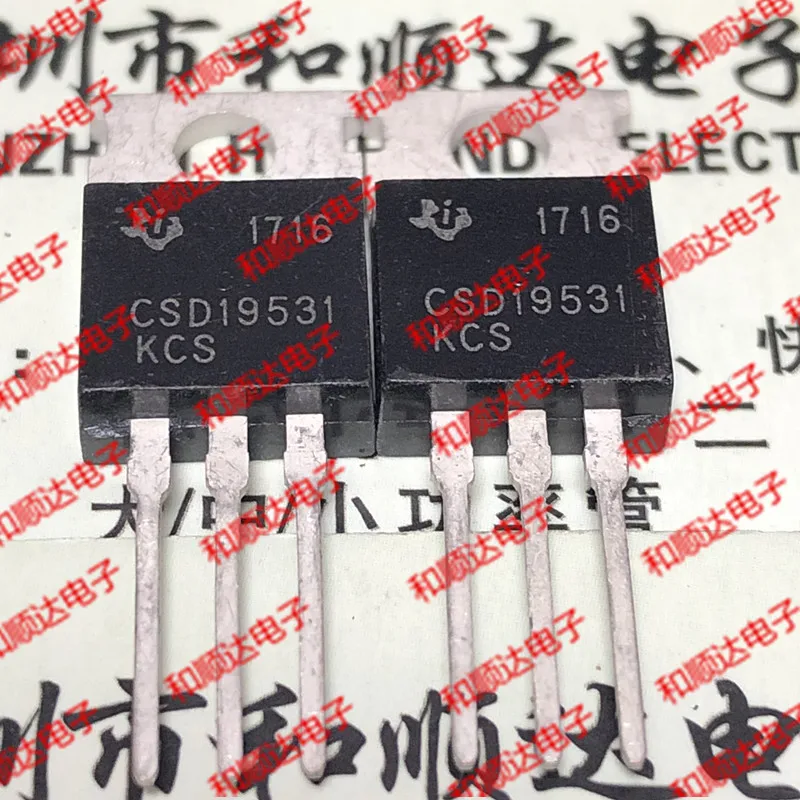 

5 шт./лот CSD19531KCS TO-220 100V 100A