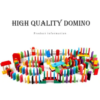 

React In One Chain And Then Fall One By OneChildren's Domino Game Wooden Organs Adult Competition Building Blocks Toys