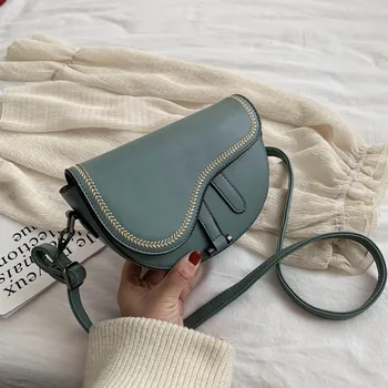 

Western Style Shoulder Bag Women's Mini Bag New Fashion All-match Messenger Bag Fashion Saddle Bag