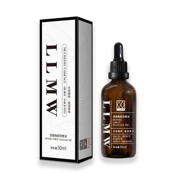 

50ml Plant Essential Oil Fennel Chest Massage Oil Unblock Breast Glands Effectively Relieve The Pain of Breast Hyperplasia