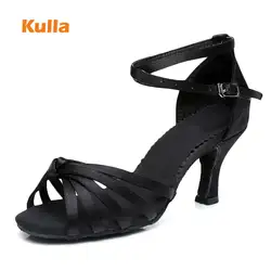 Для женщин Salsa Обувь для танцев для бальных танцев Танго латины Обувь для танцев 5 см и 7 см каблуке Salsa Танцы обувь на высоком каблуке для