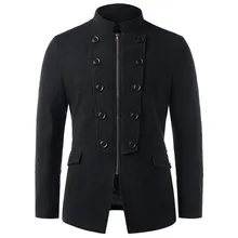 Осень зима корейский стиль ветровка дикая стоячий воротник шерстяной Тренч Мужская Повседневная тонкая шерстяная ветровка# xm3