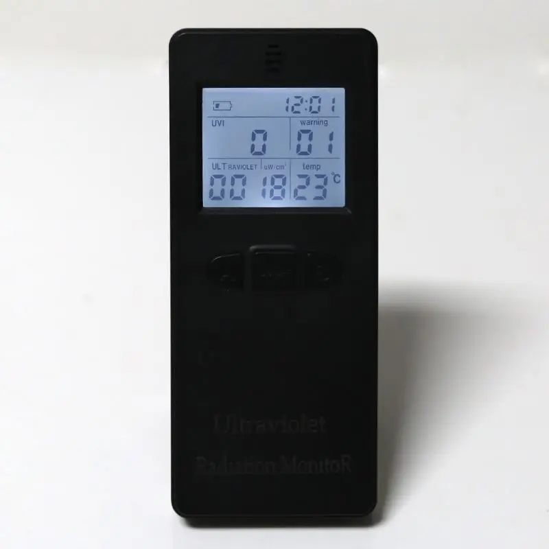 

OOTDTY Ultraviolet Radiation Detector UV UVI Meter Radiometer Tester With Thermometer High Quality 63HF