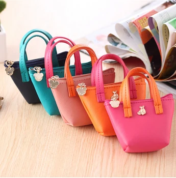 

1PCS 9*6*2cm Coin Wallet Holders Stylish Cute Animal Cartoon Zipper PU Leather Coin Bag For Women Girls Candy Colors