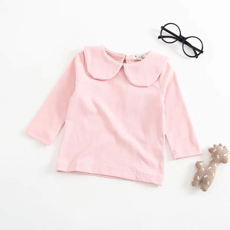 Г. Верхняя одежда для девочек футболки для мальчиков, Детские футболки для мальчиков, Anniversaire Enfant, детские футболки с длинными рукавами - Цвет: Розовый