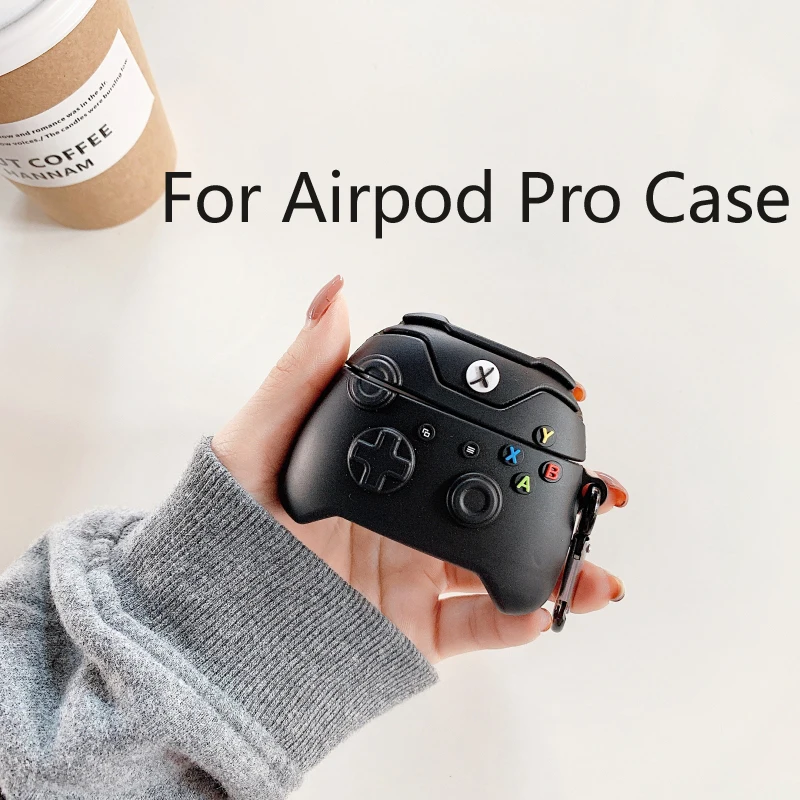 for Airpods Pro 3D милый силиконовый чехол для геймпада для Apple Airpods 1 2 3 Pro Чехол Для Air Pods Чехлы для наушников для Airpods 3 2 1 Чехол Коробка - Цвет: for Airpods Pro