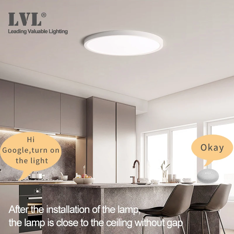 インテリジェントledシーリングライト,36w,45w,wi fi,tuyaアプリケーション,google home,alexa echo,ai音声制御 ,表面実装|シーリングライト| - AliExpress インテリジェントledシーリングライト,36w,45w,wi fi,tuyaアプリケーション,google home,alexa echo,ai音声制御 ,表面実装|シーリングライト| - AliExpress