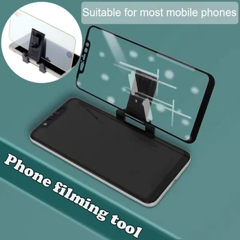 Strumento universale per riprese di telefoni cellulari Strumento per incollare la pellicola del cellulare Strumento di installazione veloce Set di strumenti per la protezione dello schermo temperato Pellicola del telefono