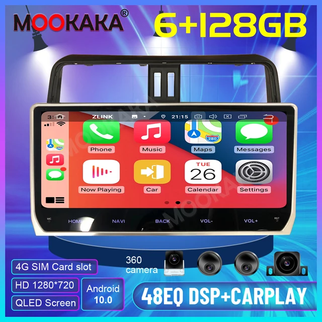 $US $364.78 12.3 For Toyota Land Cruiser Prado 150 2018-2020 Android10 Car GPS Navigation Auto Stereo Head Unit Multimedia Player Radio Tape