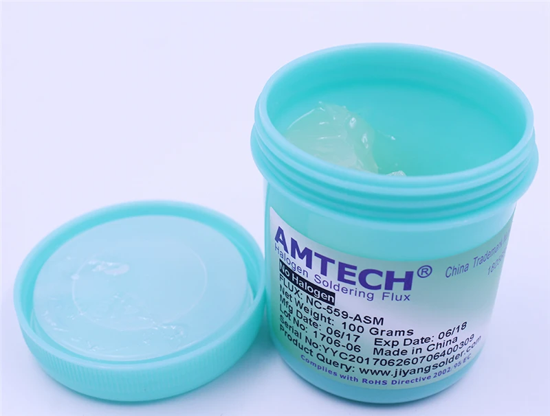 AMTECH NC-559-ASM 100 г бессвинцовый припой флюсовая паста подходит SMT BGA Инструменты для ремонта пайки