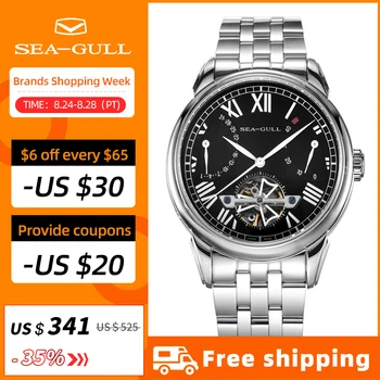 

Seagull mechanical watch 40mm high quality watches automatic for men Business watch Waterproof mechanical watch 816.521