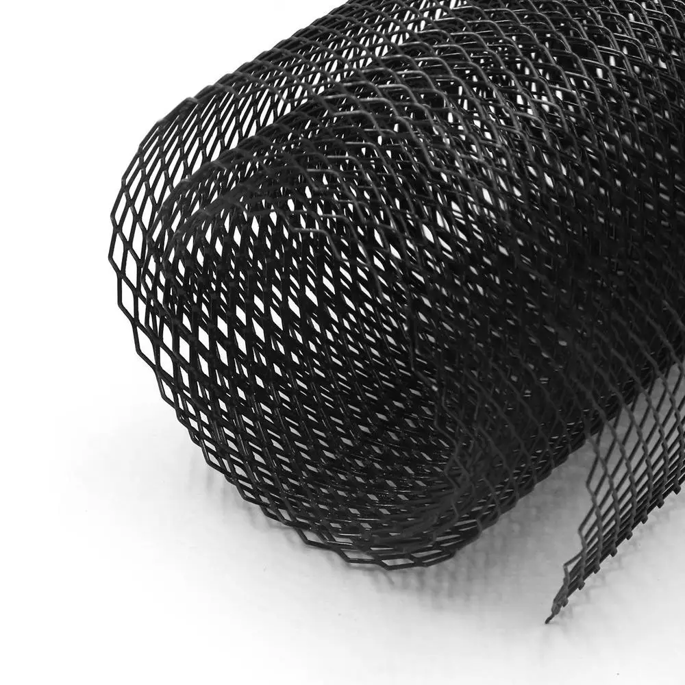 Zantec 6x12mm Car Grill Grille Vent Mesh Car Aluminum Alloy Front