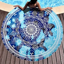 Бохо мандала печать гобелен настенный полотенце пляжное Пикник одеяло йога коврик принадлежности для плавания