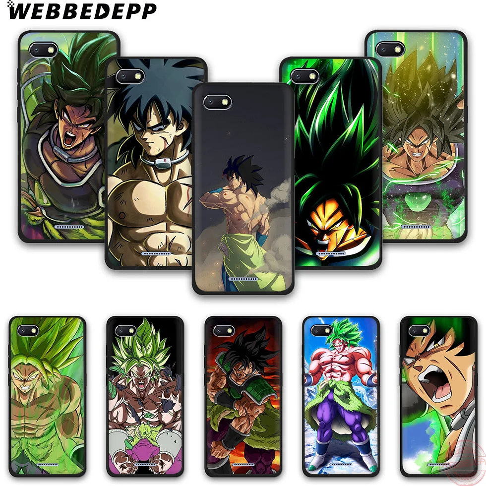 WEBBEDEPP Broli модные чехлы для мобильного телефона из мягкого силикона чехол Redmi Note 6Pro