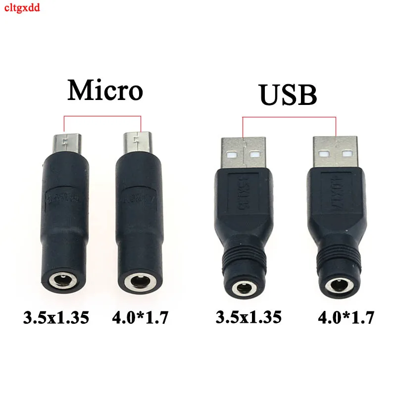 1X 3 5x1 35 4 0x1 7 мм Разъем питания постоянного тока для Micro USB 2 0 Штекерный адаптер