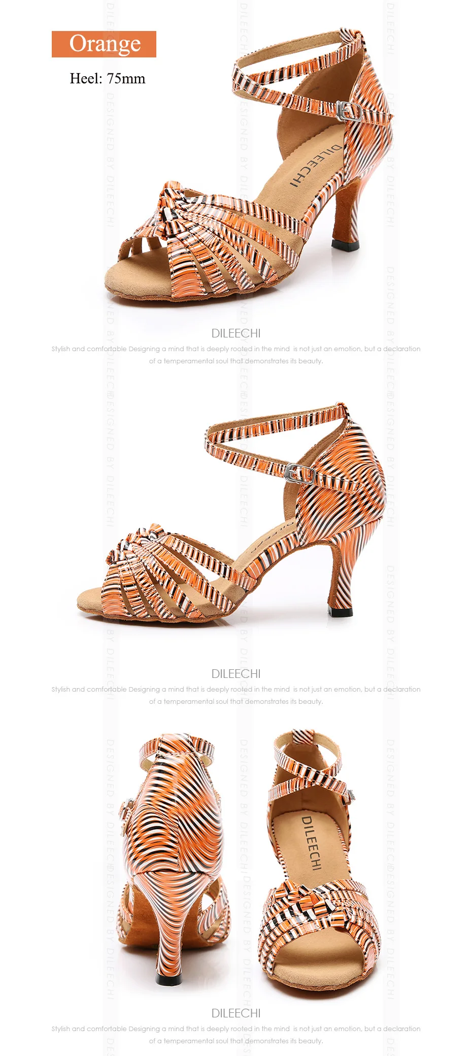 鞋子图片展示-橙色-1
