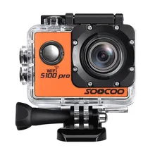 Youtube Hot SOOCOO S100 Pro Voice Control wifi 4K Экшн-камера 2,0 сенсорный экран с гироскопом и пультом дистанционного управления 20MP s100pro