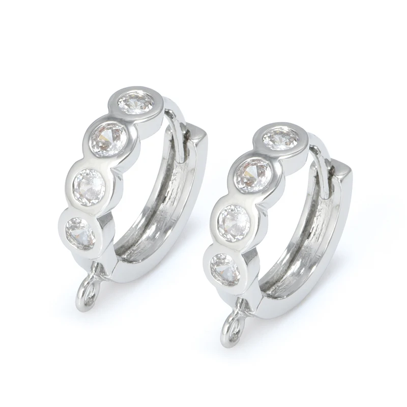 Gold Hoop Earring Hooks for DIY Handmade Jewelry and Accessories Wholesale