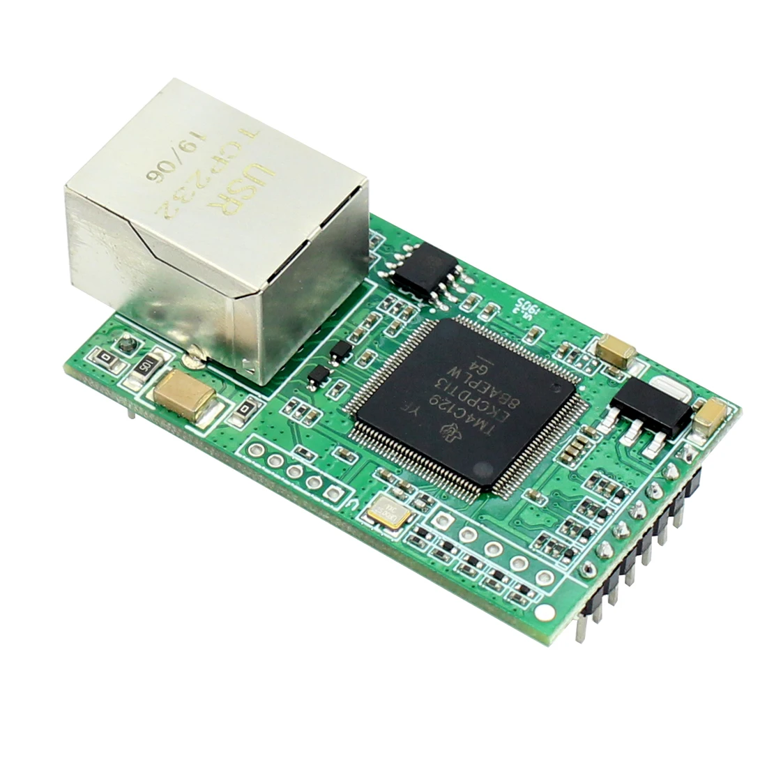 4-контактный последовательный UART TTL для LAN Ethernet модуль 2 последовательных порта |