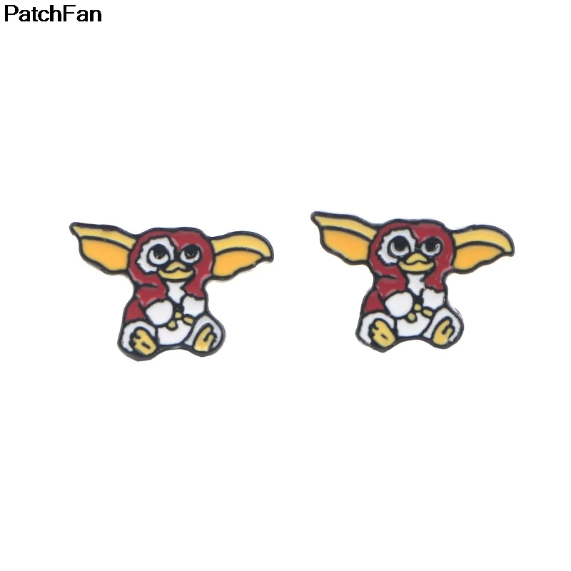12 пар A2484 Patchfan Gremlins аниме мультфильм Украшение Серьги Сплав Аксессуары для вечерние Ювелирные изделия Подарки