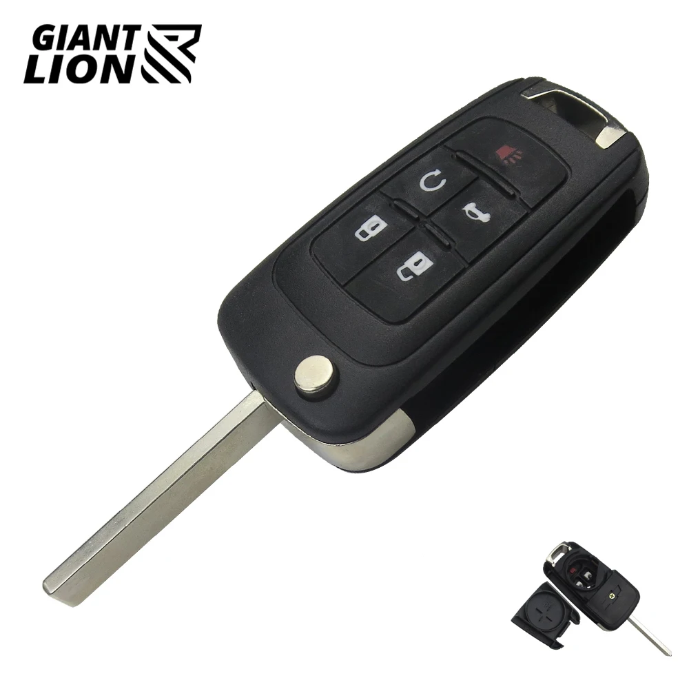 2/3/4/5 Кнопка Замена Флип складной дистанционный ключ чехол для Chevrolet Cruze Epica Lova Camaro