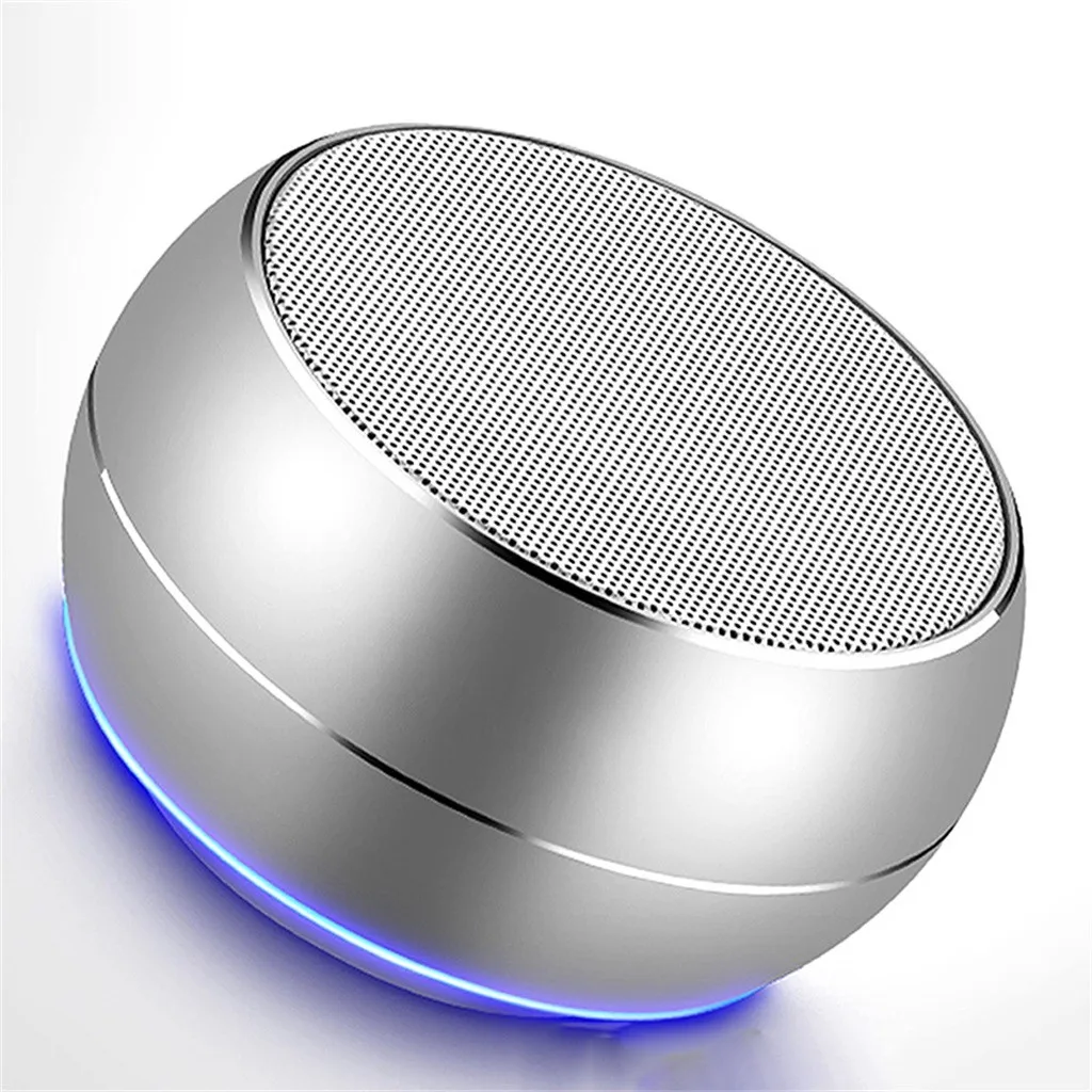 Bluetooth динамик мини беспроводной динамик 3,5 мм AUX-IN Вход светодиодный TF USB Сабвуфер портативный Bluetooth динамик s
