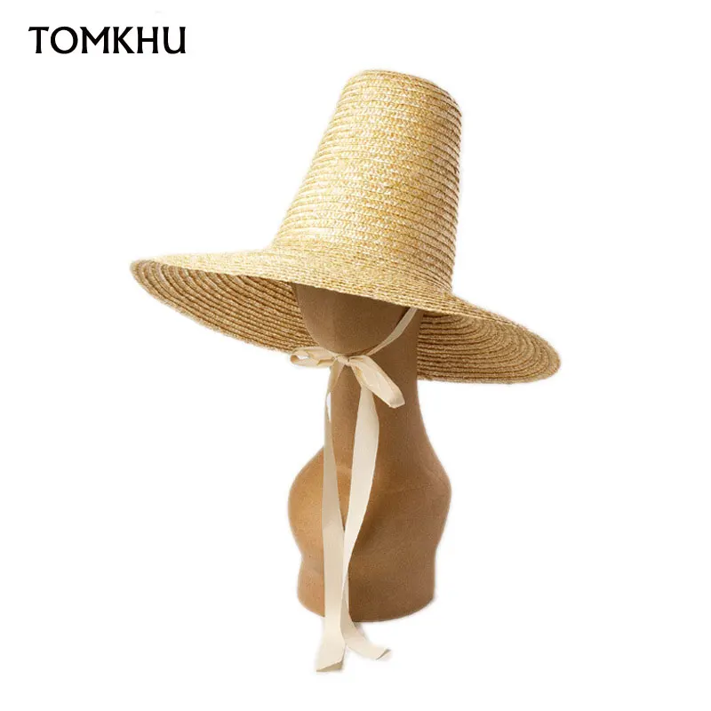 New Elegant Women Straw Hat Vintage 
