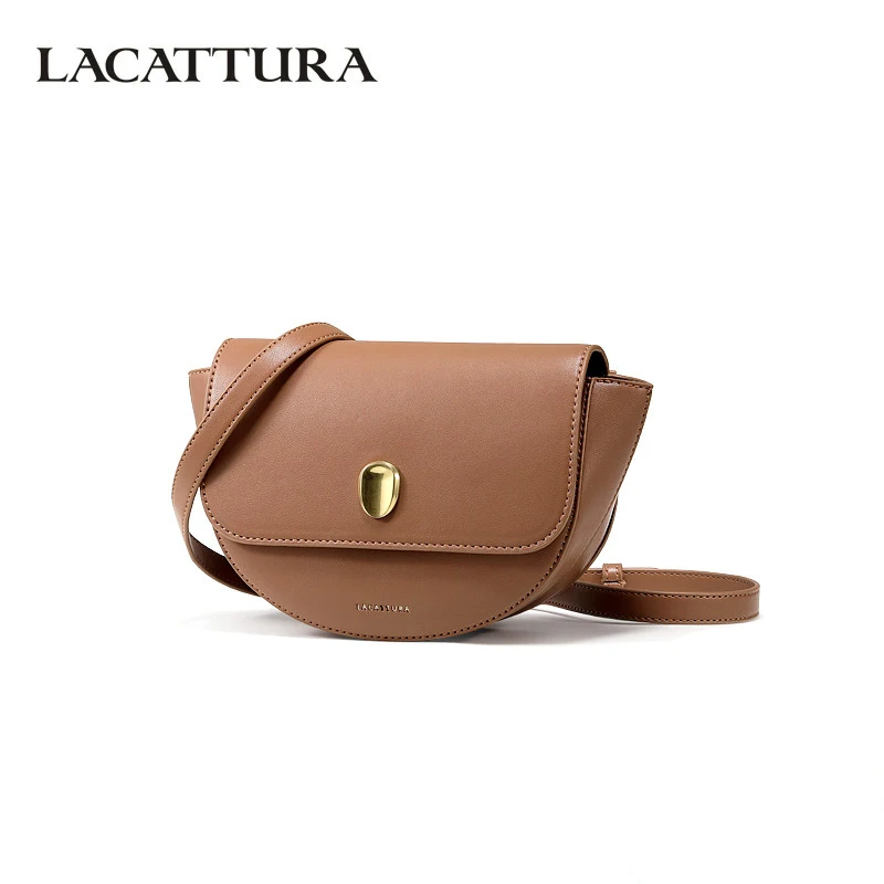 LACATTURA новинка 2019 Женская седельная сумка маленькая на плечо с крыльями женская