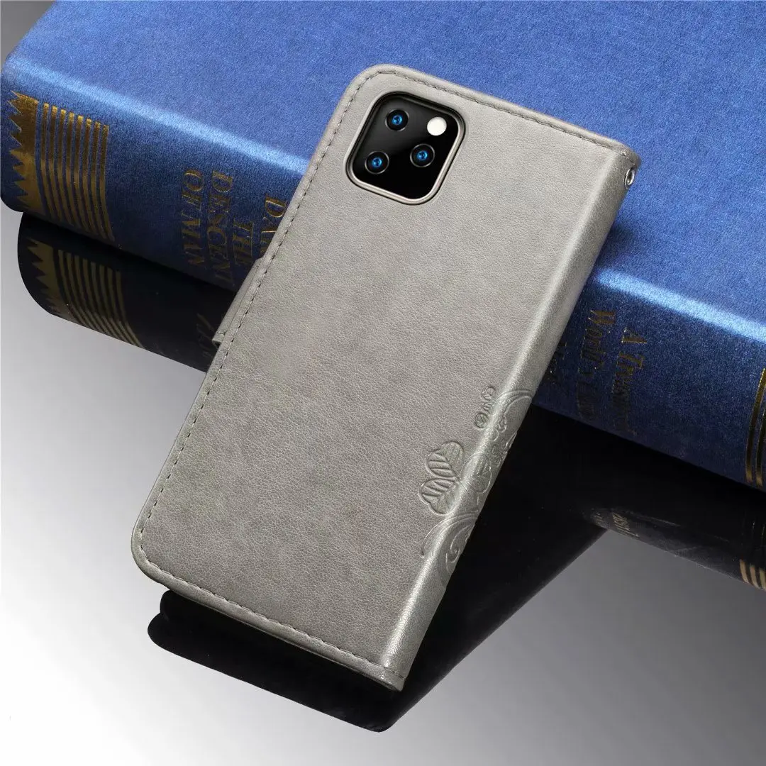 Кожаный чехол бумажник для телефона iPhone 11 Pro Max флип 6 6S 7 8 Plus XR X XS с цветами|cover for